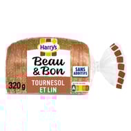 Harry's beau & bon pain de mie complet lin & tournesol 320g