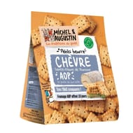 Michel et augustin petits beurre salés chèvre ste maure de touraine aop 100g