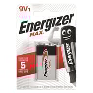 Energizer 1 pile Max  9V