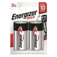 Energizer 2 piles max LR20 (D)
