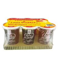 Lune de miel miel de fleurs pot plastiiue 6kg 4+2 offerts