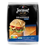 Jacquet 4 brasserie burgers nature 330g