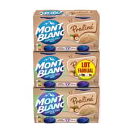 Mont Blanc crème dessert praliné lot 3x4x125g-1500g