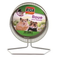 Riga roue hamster métal diam.13cm