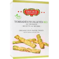Eric Bur torsadés feuilletés au fromage bio 100g