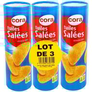 Cora tuiles sel 3x170g
