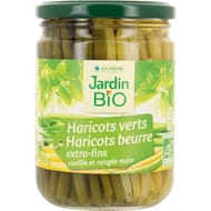 Jardin bio haricots verts & beurre bio 400g
