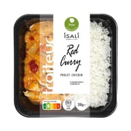Poulet curry rouge 350g
