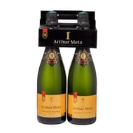 1er d'Arthur pack brut aop crémant d'Alsace blanc 2x75cl 12.5%vol