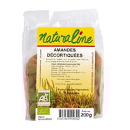 Naturaline amandes décortiquées bio 200g