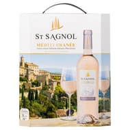 St sagnol igp mediterranee rose 3l 12.5%vol
