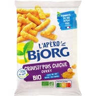 Bjorg crousti pois chiches curry bio 75g