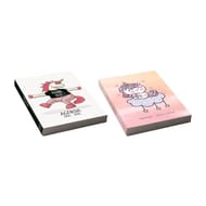 Clementina frog agenda souple decor licorne 12x17cm