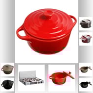 Petite cocotte en grès diamètre 10 cm