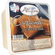 Altiflore bac crème glacée artisanale caramel 750ml 450g