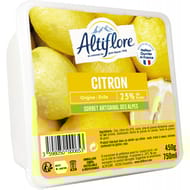 Altiflore bac sorbet artisanal citron 750ml 450g