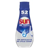 Sun gel lave-vaisselle tout en 1 expert plus 52 lavages 900ml