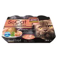 Riga socat deliss thon-crevettes x6 132g