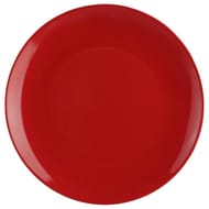 Assiette plate rouge 26 cm