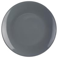 Assiette plate coloris gris 26 cm