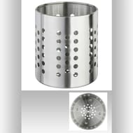 Pot range-couverts inox