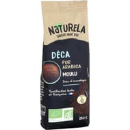 Naturela café moulu déca 100% arabica bio 250g