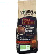 Naturela café moka 100% arabica bio moulu 250g