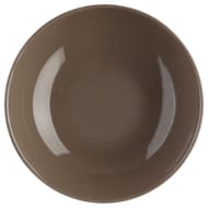 Assiette creuse taupe 22 cm