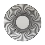 Assiette creuse lunis coloris noir 20.5 cm