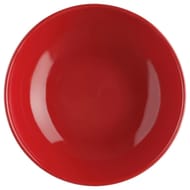 Assiette creuse rouge 22 cm