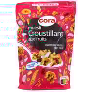 Cora muesli croustillant aux fruits 500g