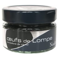 Oeufs de lompe noirs nordland verrine nordland 80g