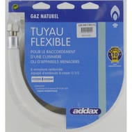 Addax flexible gaz naturel de 2m garantie 10 ans