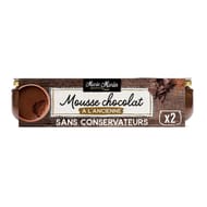 Marie Morin mousse au chocolat à l'ancienne 2x100g