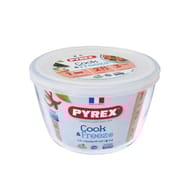 Pyrex plat rond + couvercle 1,1L cook&freeze
