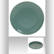 Assiette dessert vert amande 21 cm