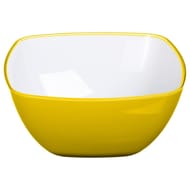 Saladier square jaune 19 cm