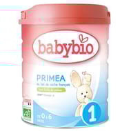 Babybio lait poudre 1er âge primea o à 6 mois 800g
