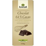 Alnatura chocolat cacao 64% bio 150g