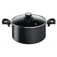 Tefal faitout (5 L) + couvercle verre - Tous feux dont induction 24 cm