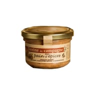 Clair de Lorraine terrine de campagne des Vosges au pain d'épices 100g