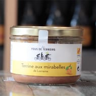 Clair de Lorraine terrine de campagne aux mirabelles 200g