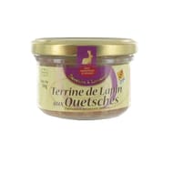 Clair de Lorraine terrine de lapin quetsches de Lorraine 100g