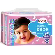 Cora baby couches bébé taille 4+ (9 à 20kg) x48