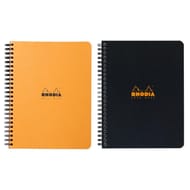 Rhodia cahier reliure intégrale note book 16x21 160 pages 5x5 80g