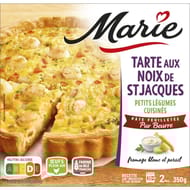 Marie tarte aux noix de St Jacques pur beurre 350g
