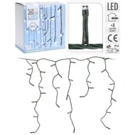 Guirlande ext "stalactite" 360 led blanc froid