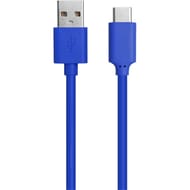 Wow câble charge et synchronisation USB C bleu 3A 1M WOWCBLAC1MBL