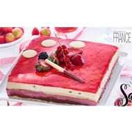 Un amour de fruits rouges 4 parts