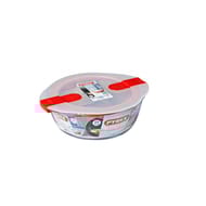 Pyrex cook & heat plat rond couvercle micro ondes 20cm